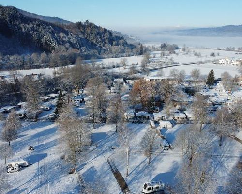 Winter im Dreisamtal nahe Freiburg